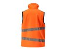 MASCOT Softshell Weste, Gr. XL - Hi-vis orange, 100% Polyester, 330g/m2