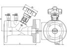 Oventrop Strangregulierventil VFC - Hydrocontrol GG 25