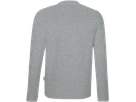 Longsleeve Perf. Gr. XS, grau meliert - 50% Baumwolle, 50% Polyester, 190 g/m²