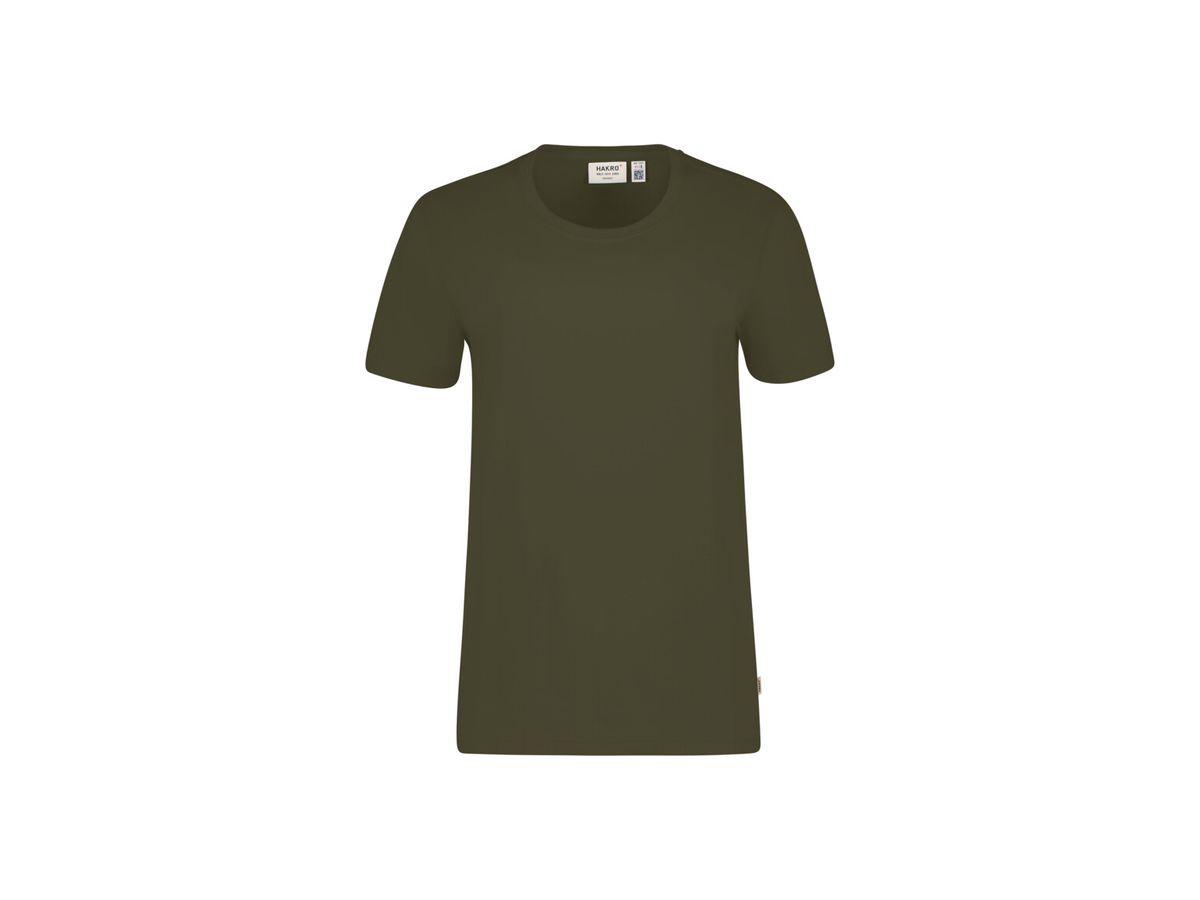 T-Shirt Bio-Baumwolle GOTS Gr. 6XL - olive,  100 % Bio-Baumwolle
