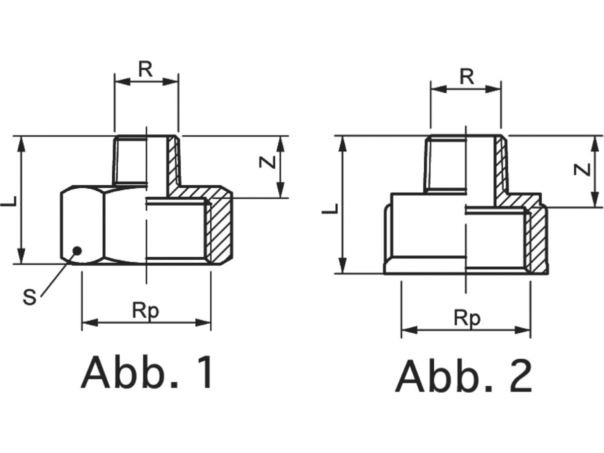 Reduzierstück IG-AG - Messing