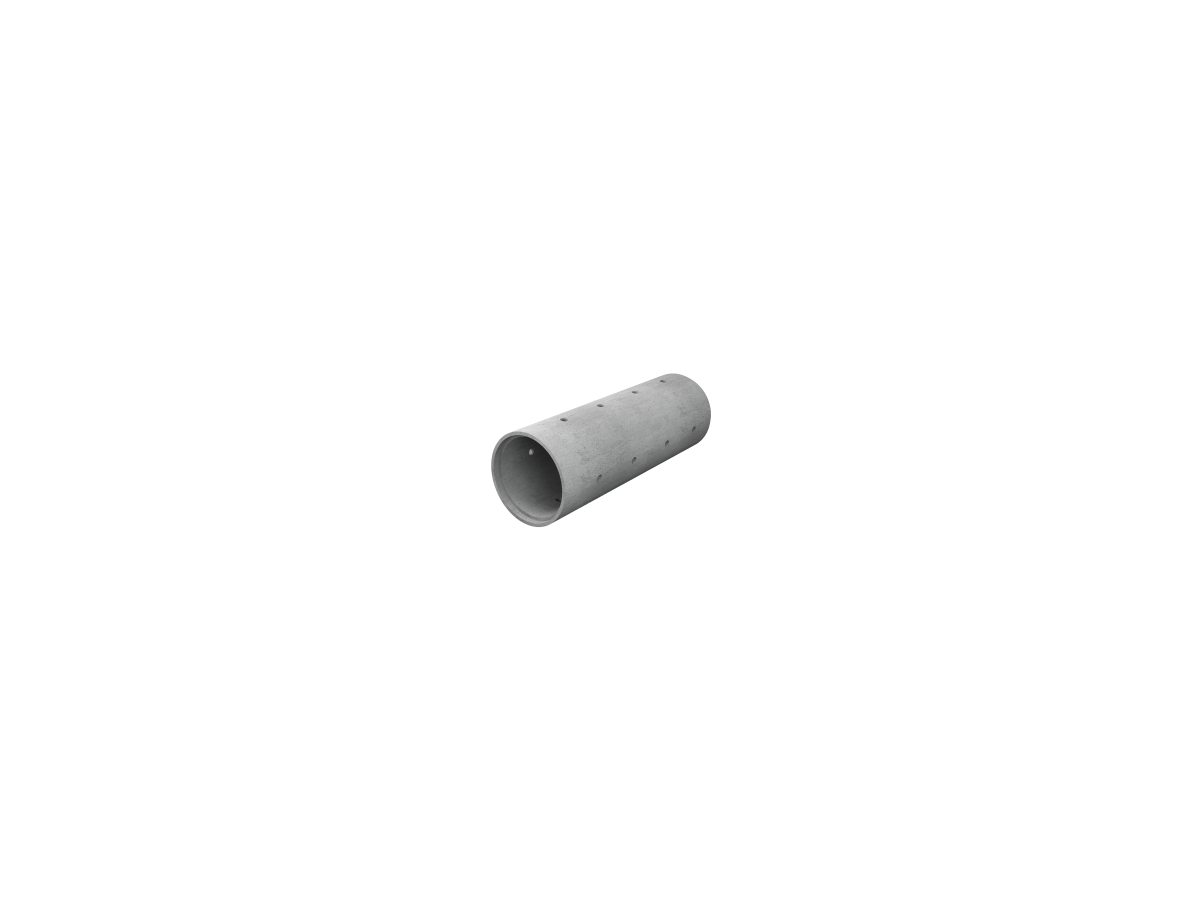 Zement-Sickerschacht  80 cm, L = 100 cm - gelocht (neu)