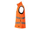 MASCOT Softshell Weste, Gr. L - Hi-vis orange, 100% Polyester, 330g/m2