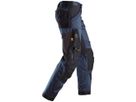 AllroundWork Arbeitshose, Gr. 246 - marineblau-schwarz, Stretch Loose Fit
