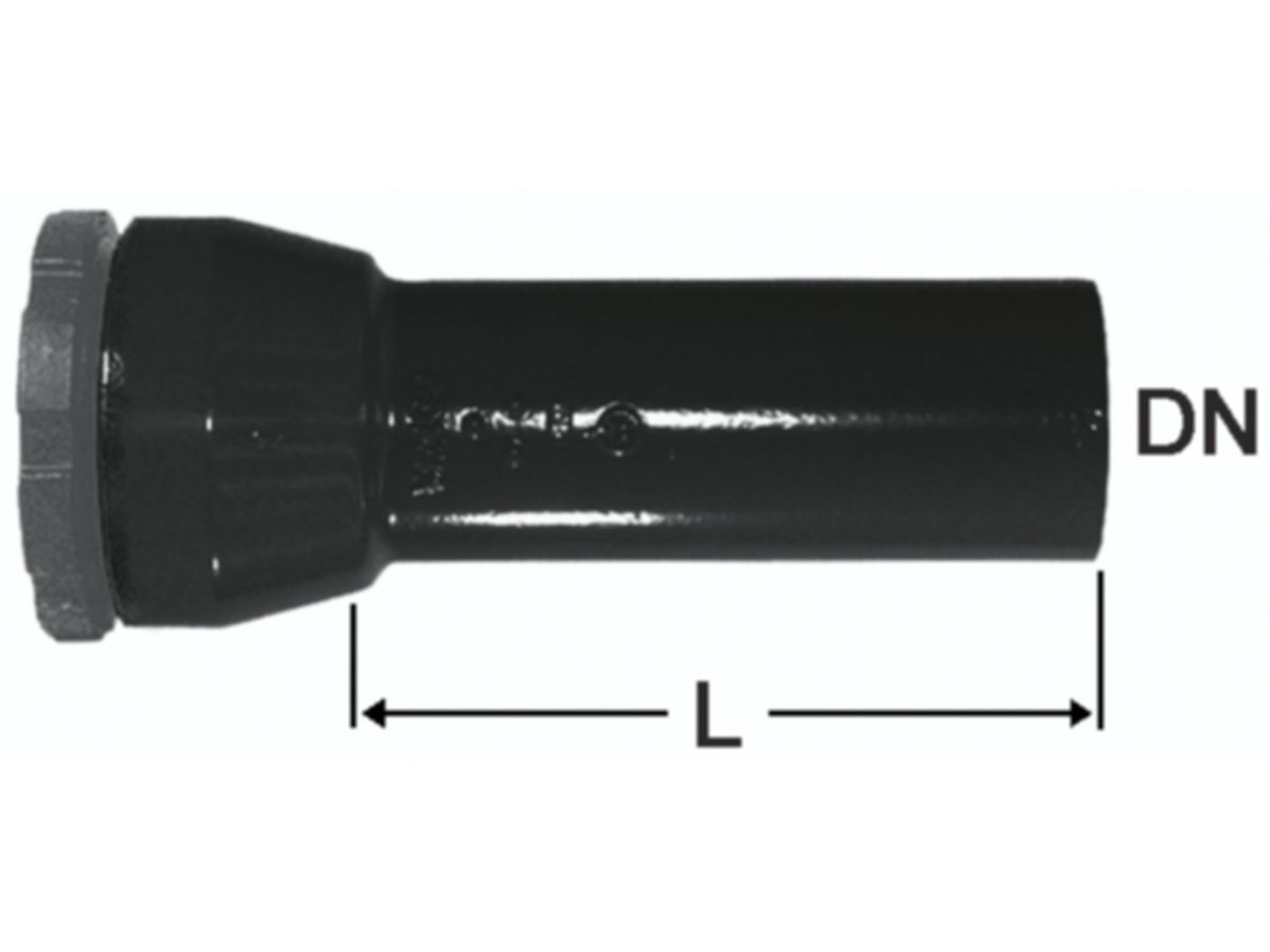HD-Einbaurohr 150 mm Fig. 2389 - L=300 mm