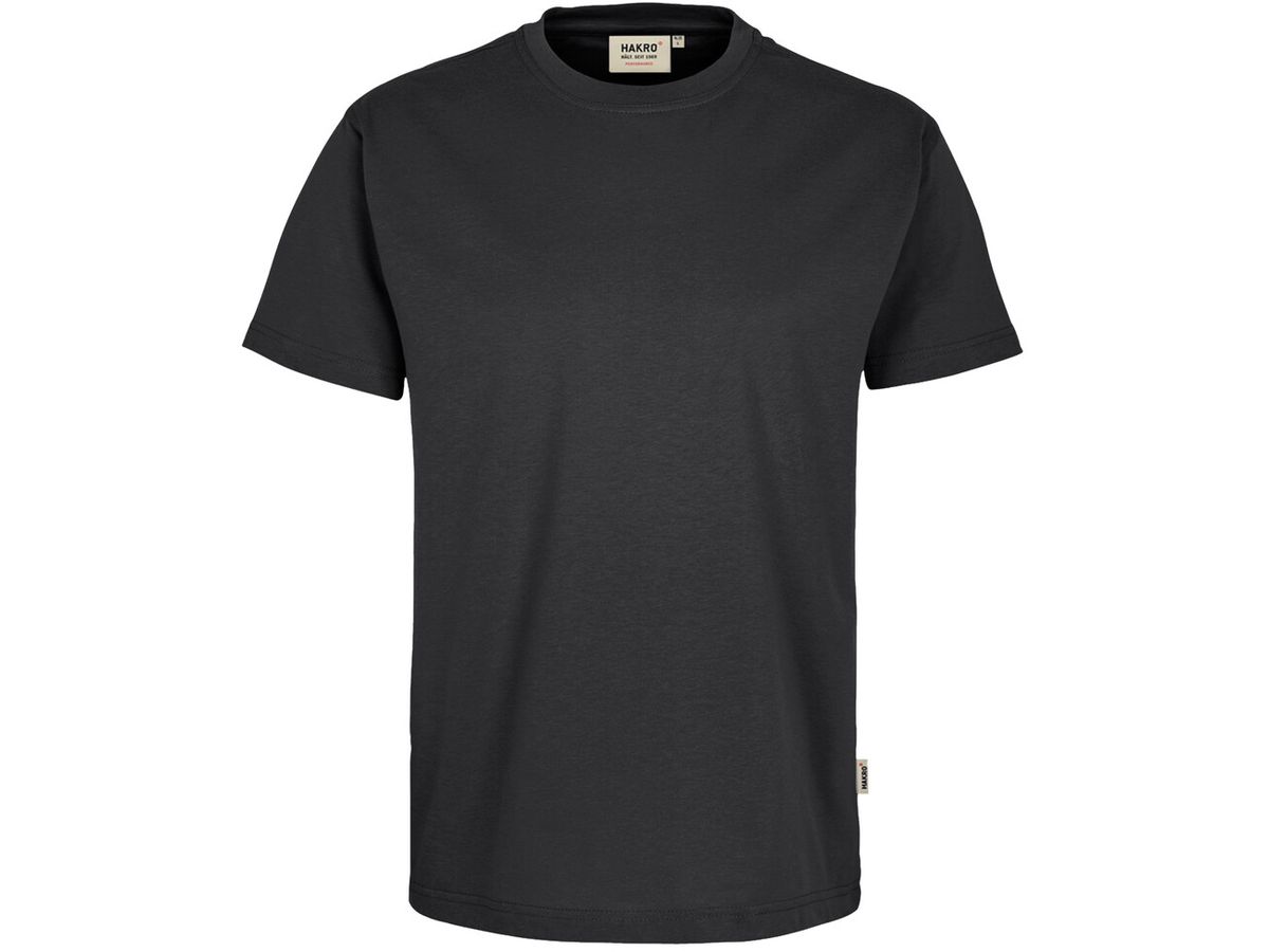 T-Shirt Performance Gr. L, karbongrau - 50% Baumwolle, 50% Polyester, 160 g/m²
