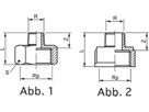 Reduzierstück IG-AG - Messing